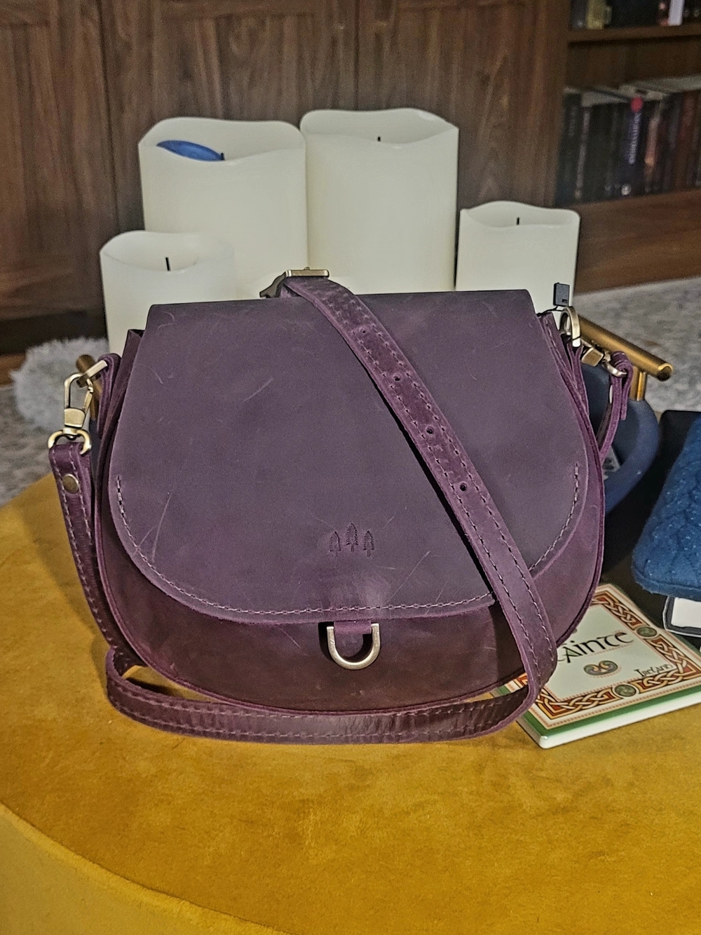 Portland Leather Goods Small Monaco In Larkspur